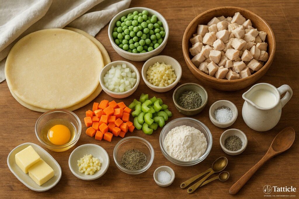 chicken pot pie recipe Ingredient
