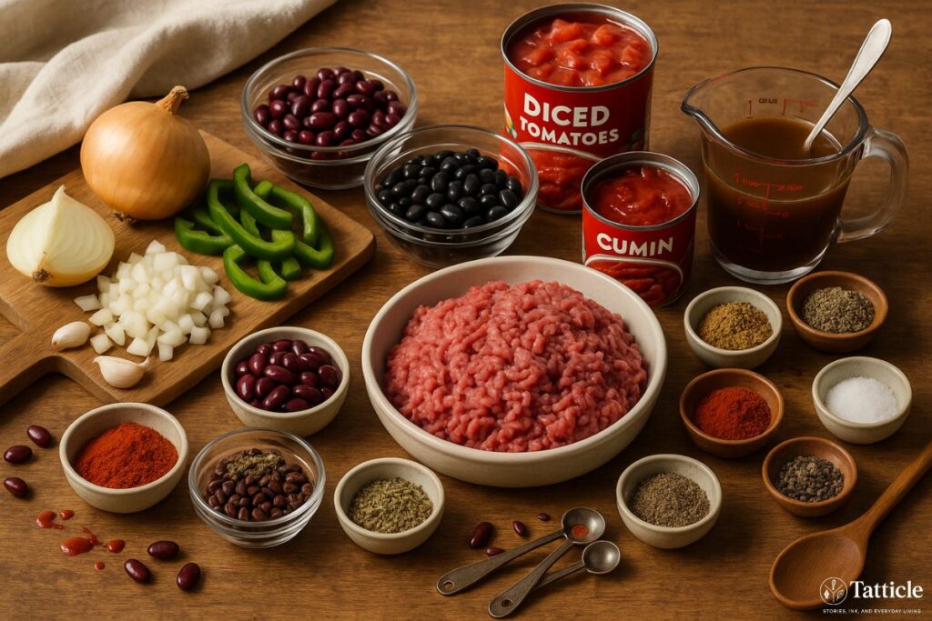 chili recipe Ingredient