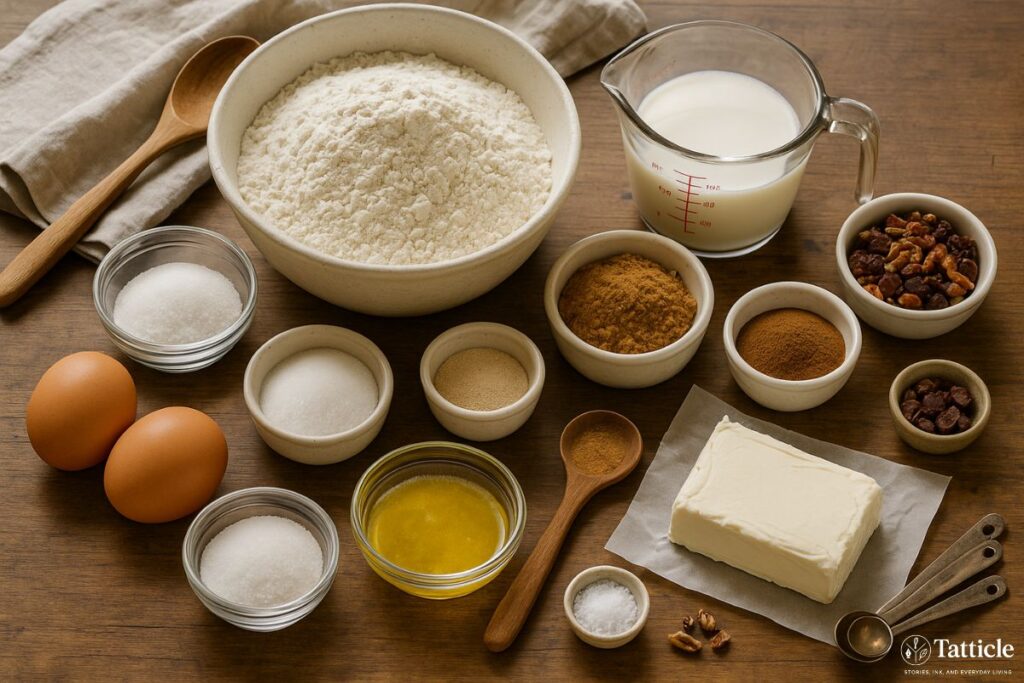 cinnamon roll recipe Ingredient