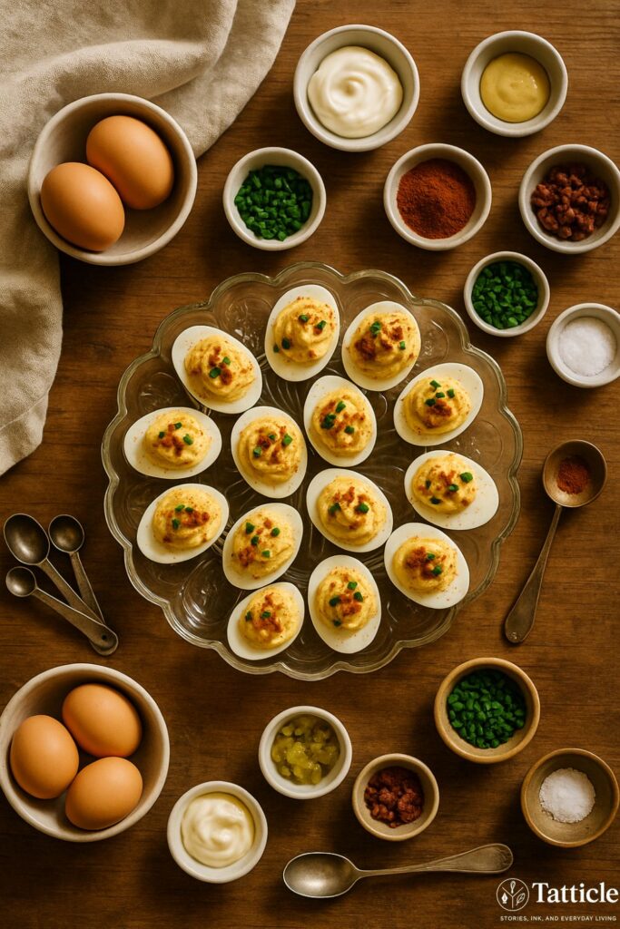 deviled eggs