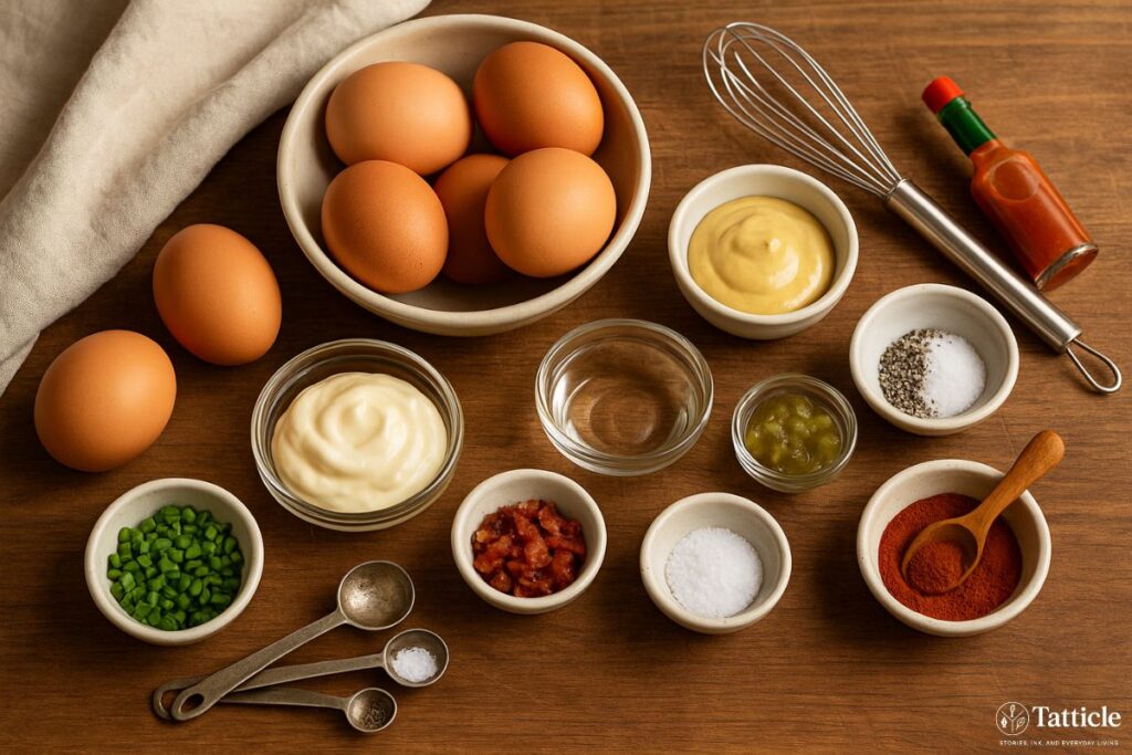 deviled eggs recipe Ingredient