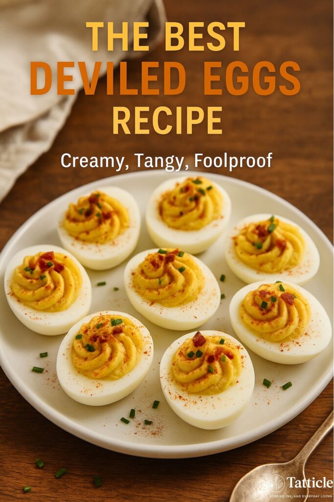 deviled eggs recipe pin