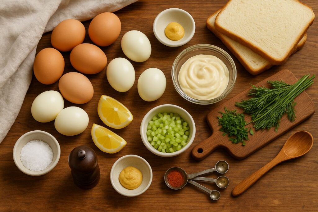 egg salad recipe Ingredient