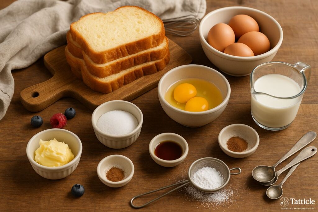 french toast recipe Ingredient