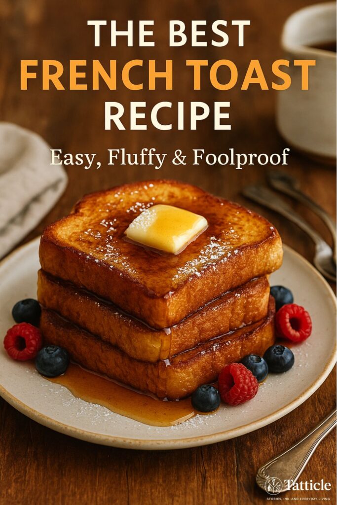 french toast recipe pin