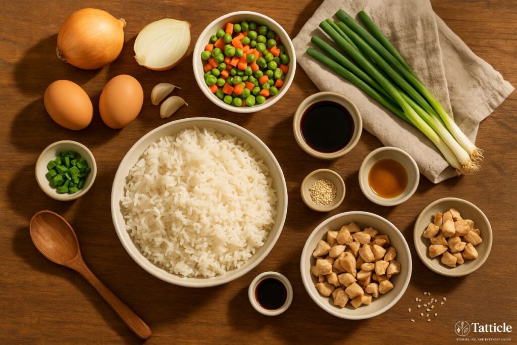 fried rice recipe Ingredient