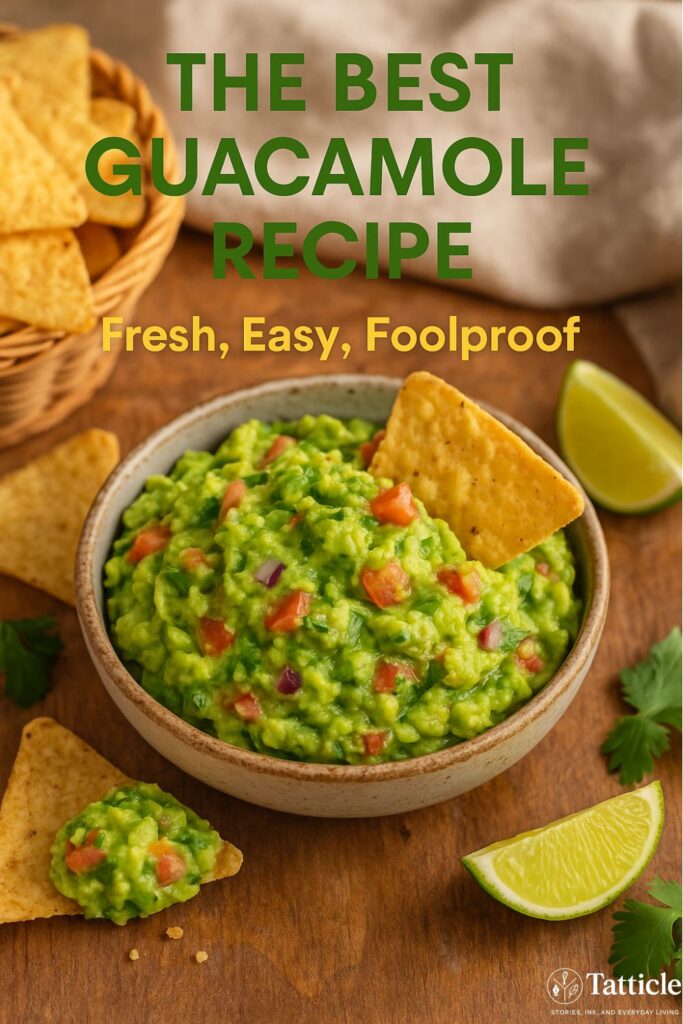 guacamole recipe pin