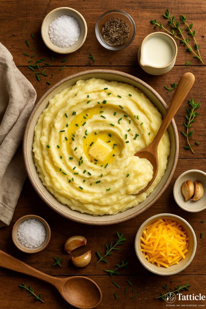 mashed potatoes
