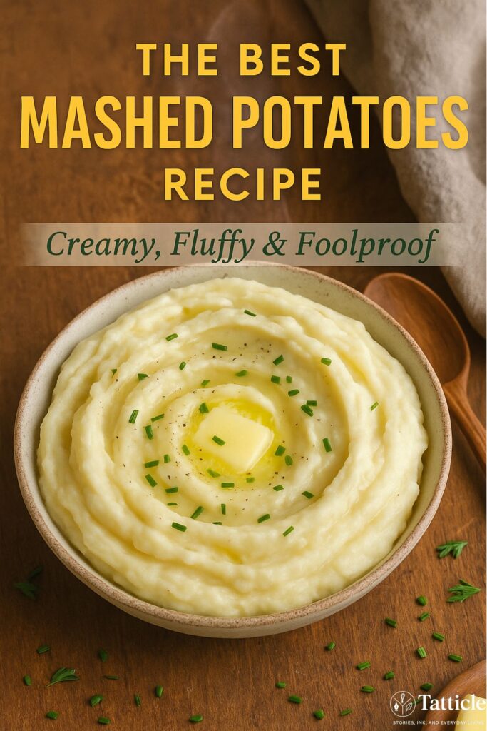 mashed potatoes recipe pin