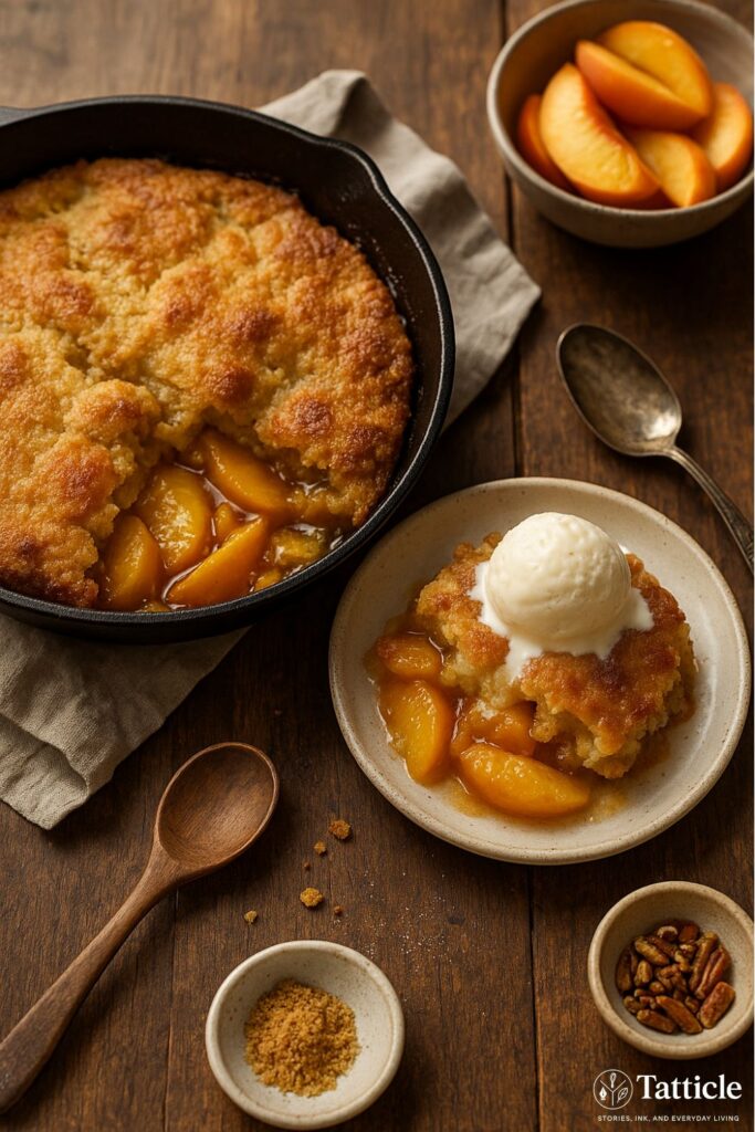 peach cobbler recipe