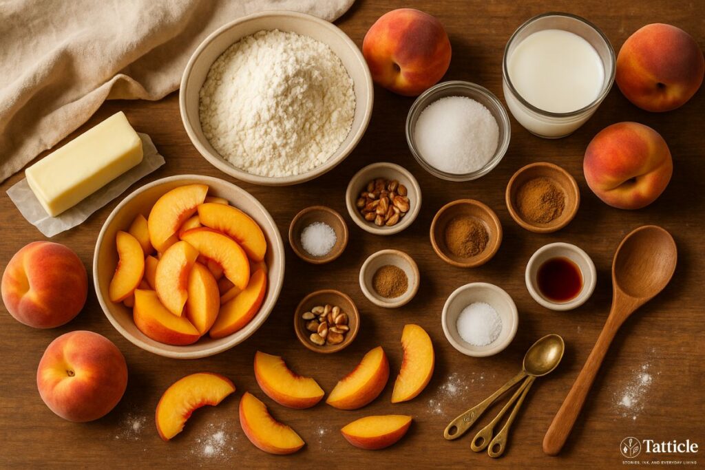 peach cobbler recipe Ingredient