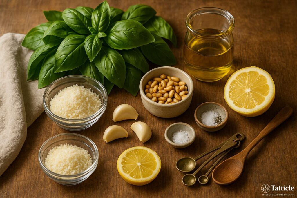pesto recipe Ingredient