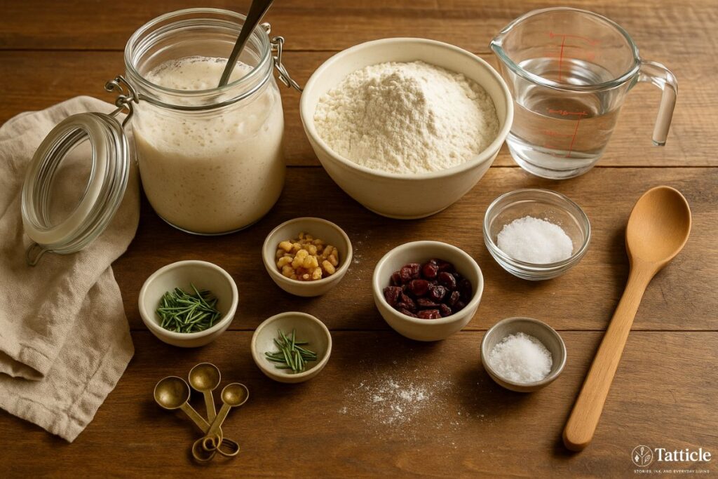 sourdough bread recipe Ingredient