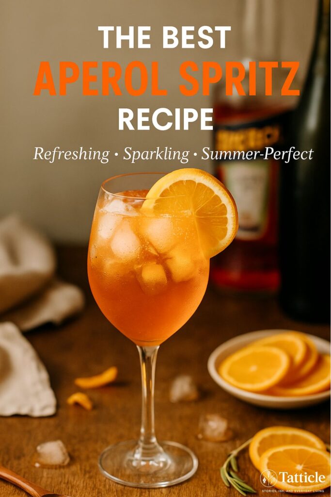 aperol spritz recipe pin