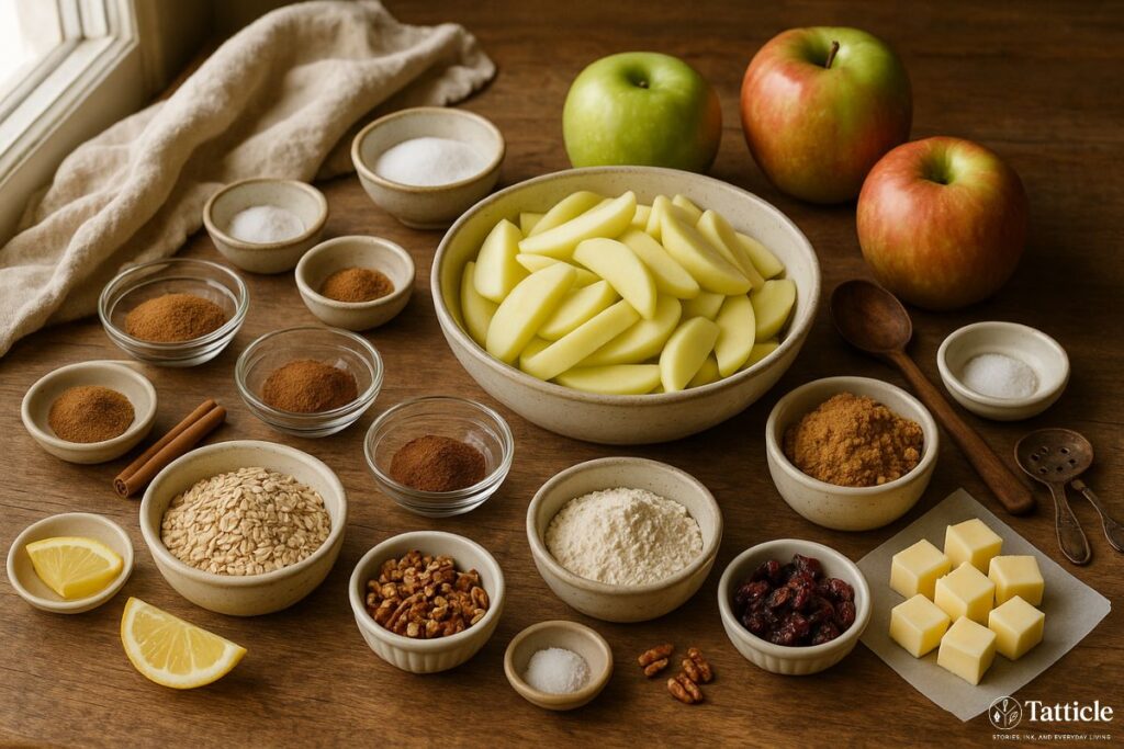 apple crisp recipe Ingredient