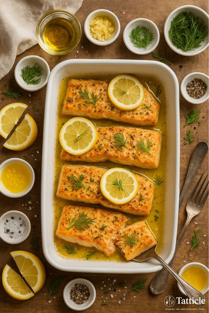 baked salmon 
