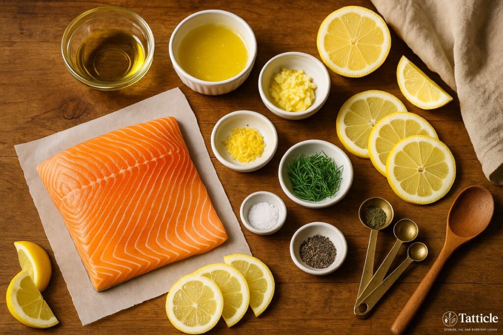 baked salmon recipe Ingredient
