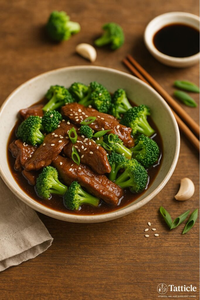beef and broccoli recipe