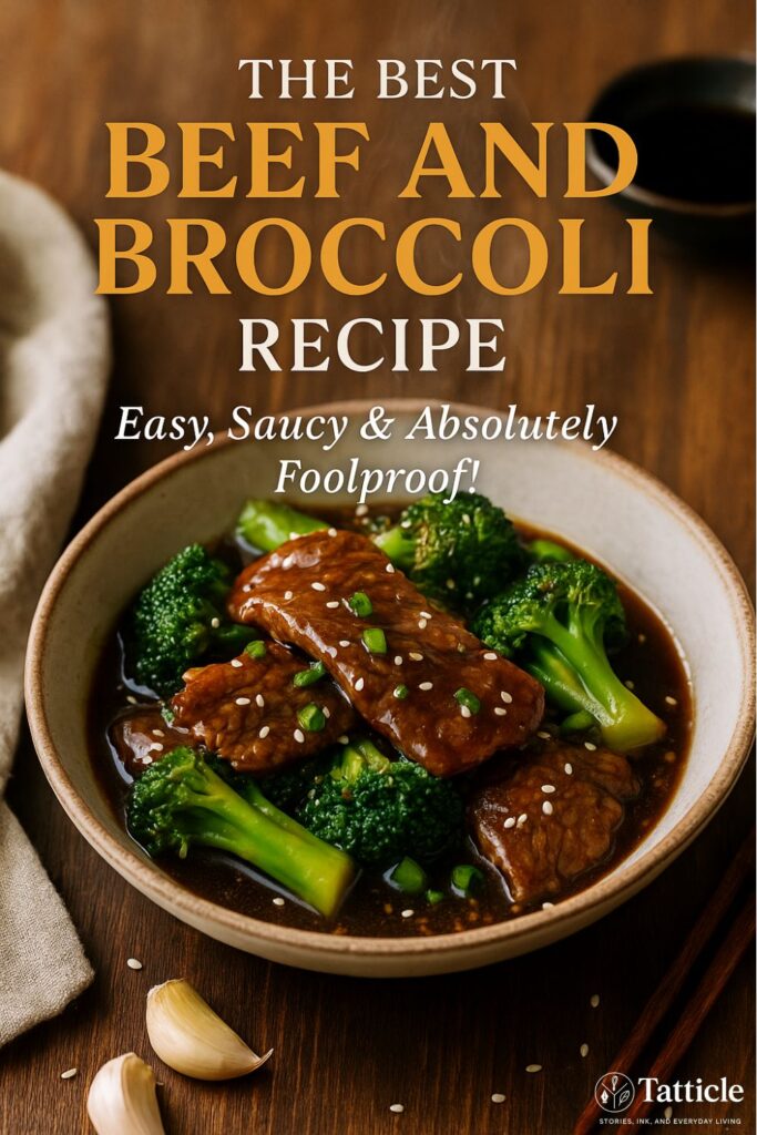 beef and broccoli recipe pin