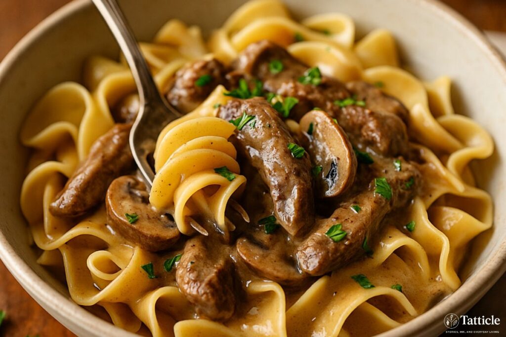 best beef stroganoff recipe