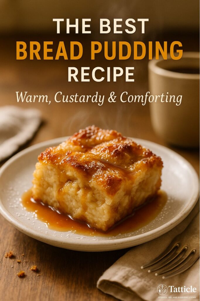 bread pudding recipe pin
