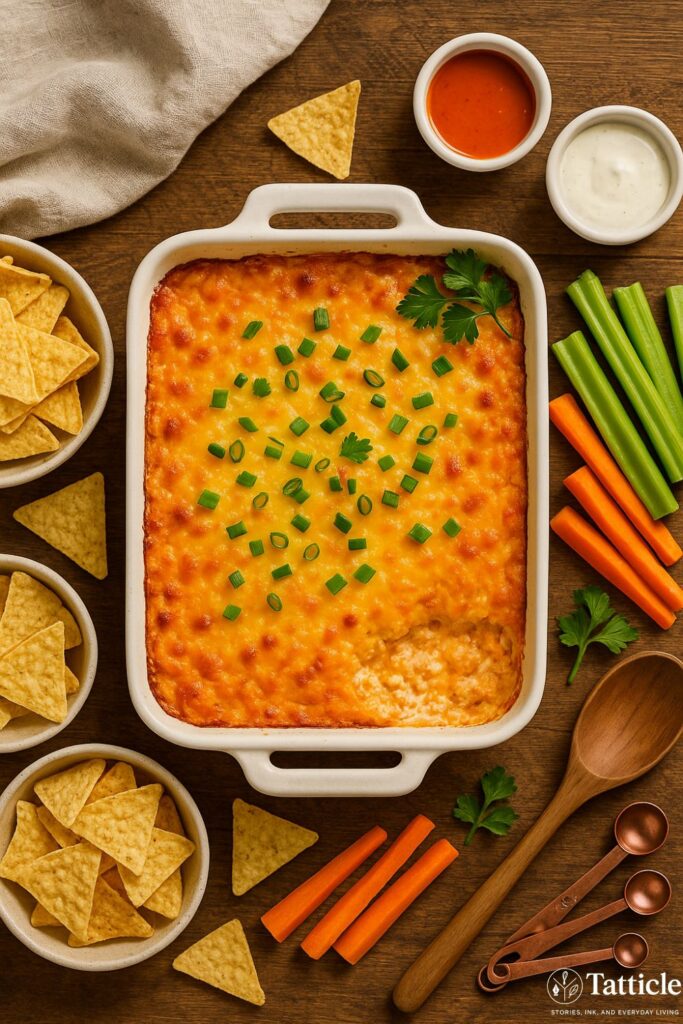 buffalo chicken dip 