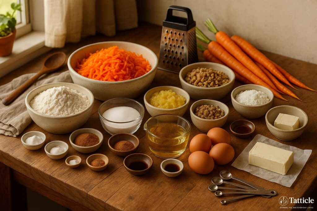 carrot cake recipe Ingredient