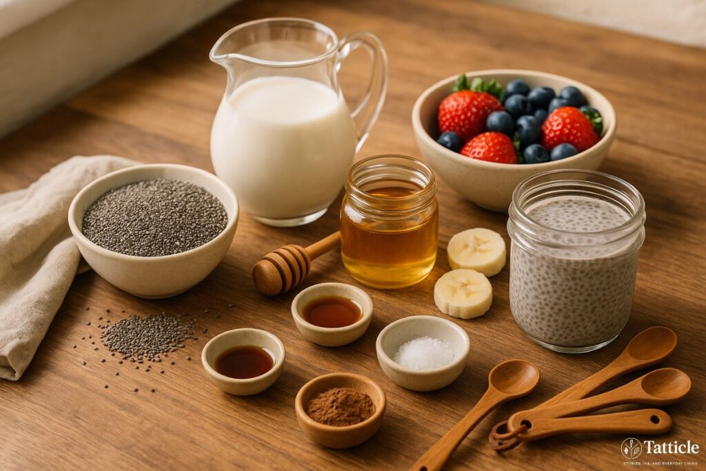 chia pudding recipe Ingredient