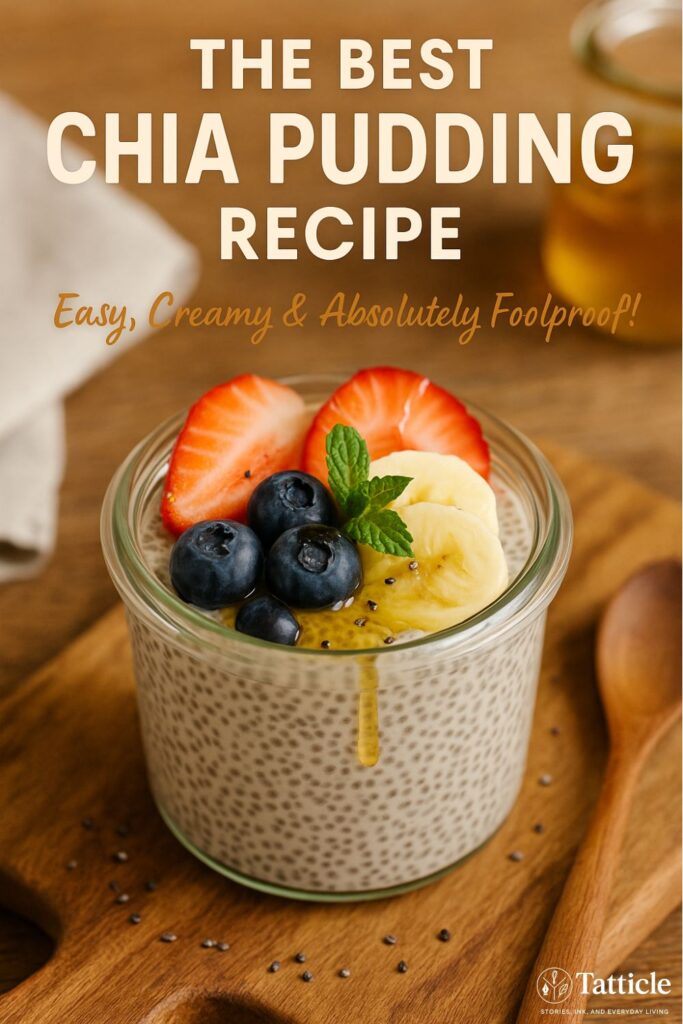 chia pudding recipe pin
