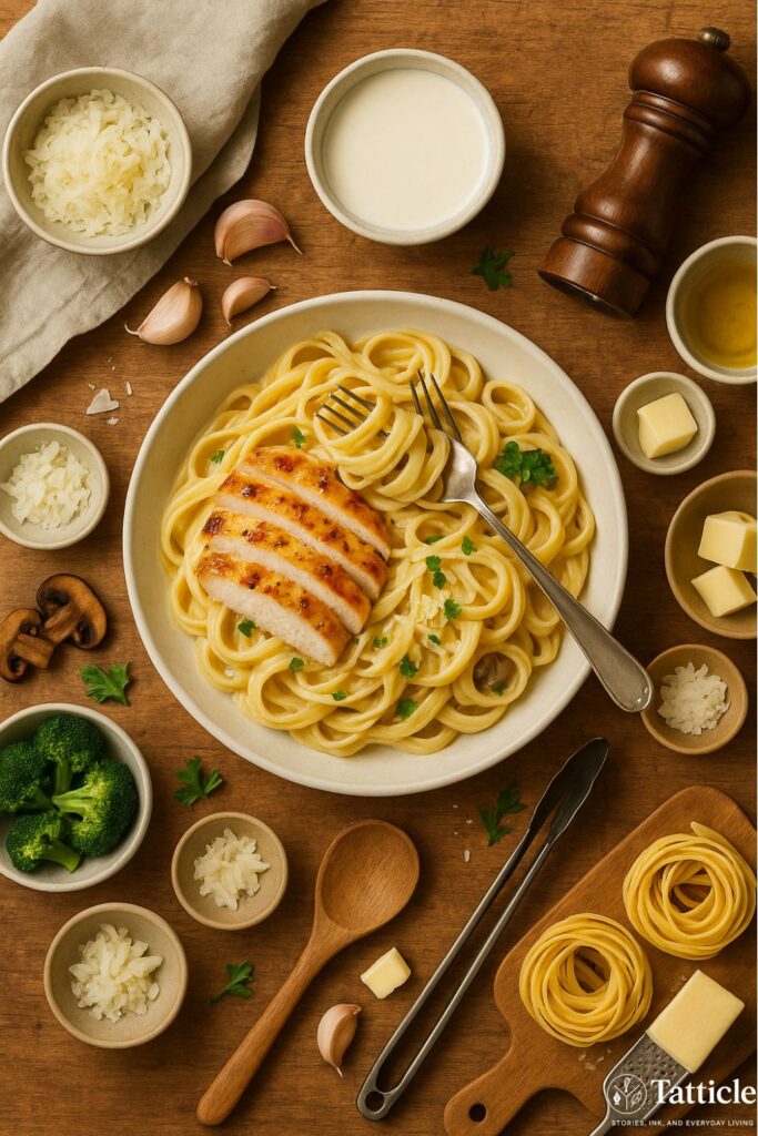 chicken alfredo