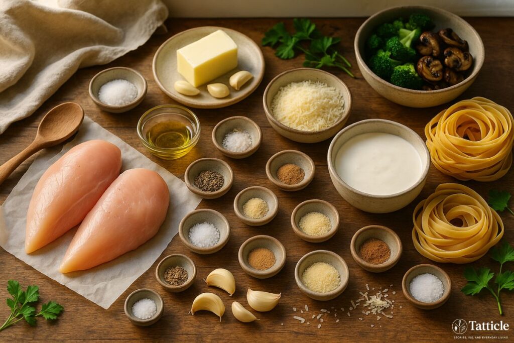 chicken alfredo recipe Ingredient