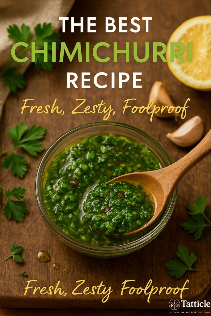 chimichurri recipe pin