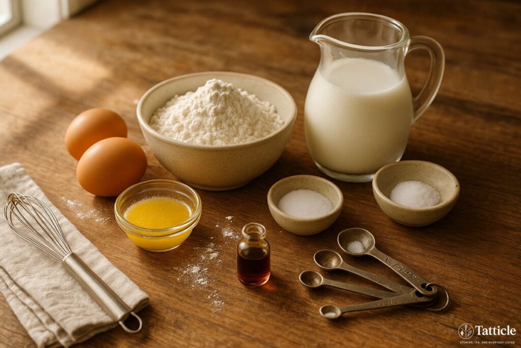 crepe recipe Ingredient