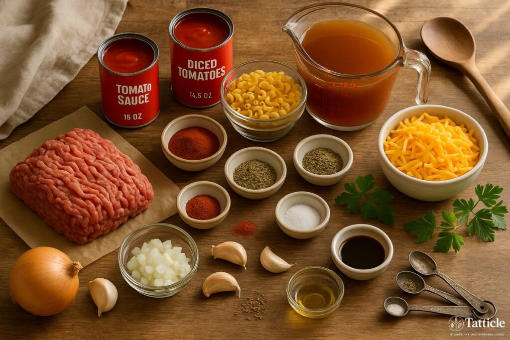 goulash recipe Ingredient