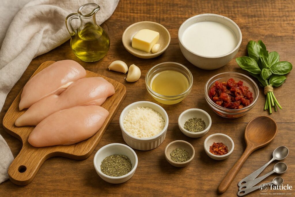 marry me chicken recipe Ingredient