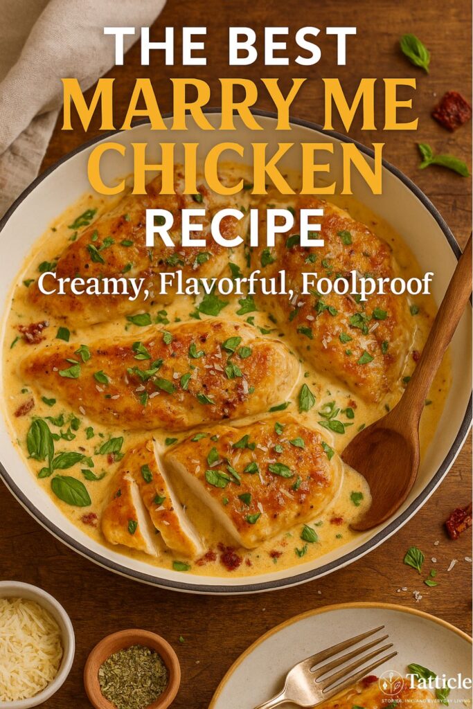 marry me chicken recipe pin