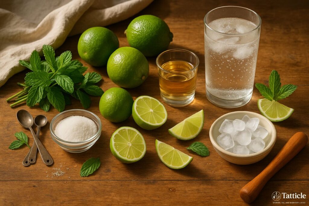 mojito recipe Ingredient