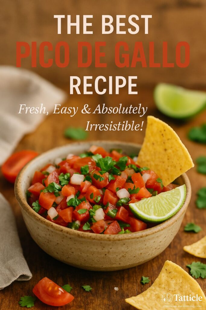 pico de gallo recipe pin