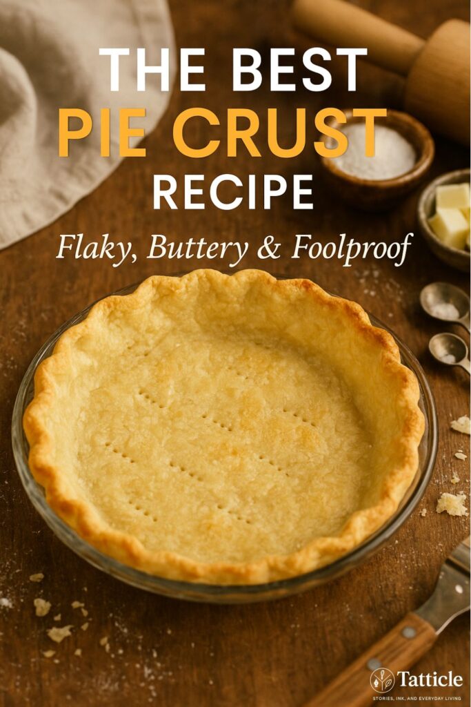 pie crust recipe pin