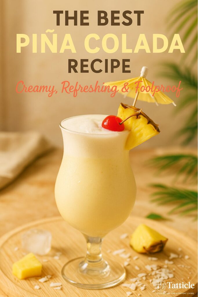 pina colada recipe pin