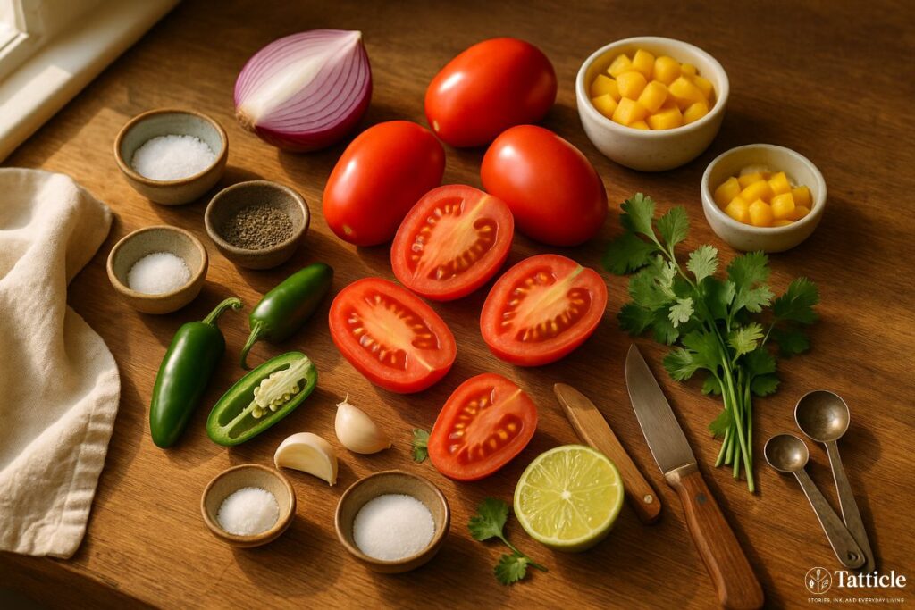 salsa recipe Ingredient