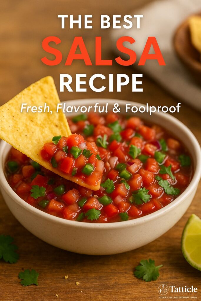 salsa recipe pin