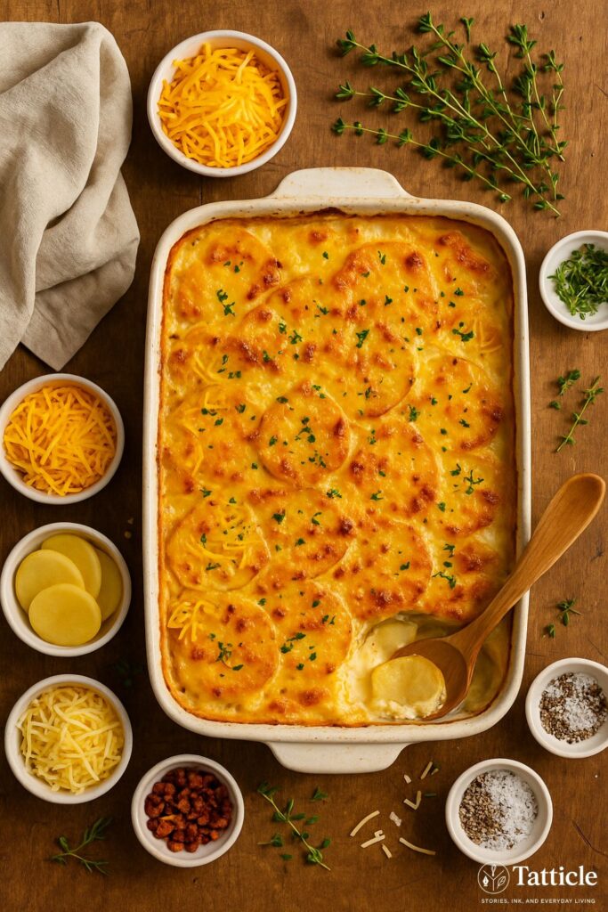 scalloped potatoes