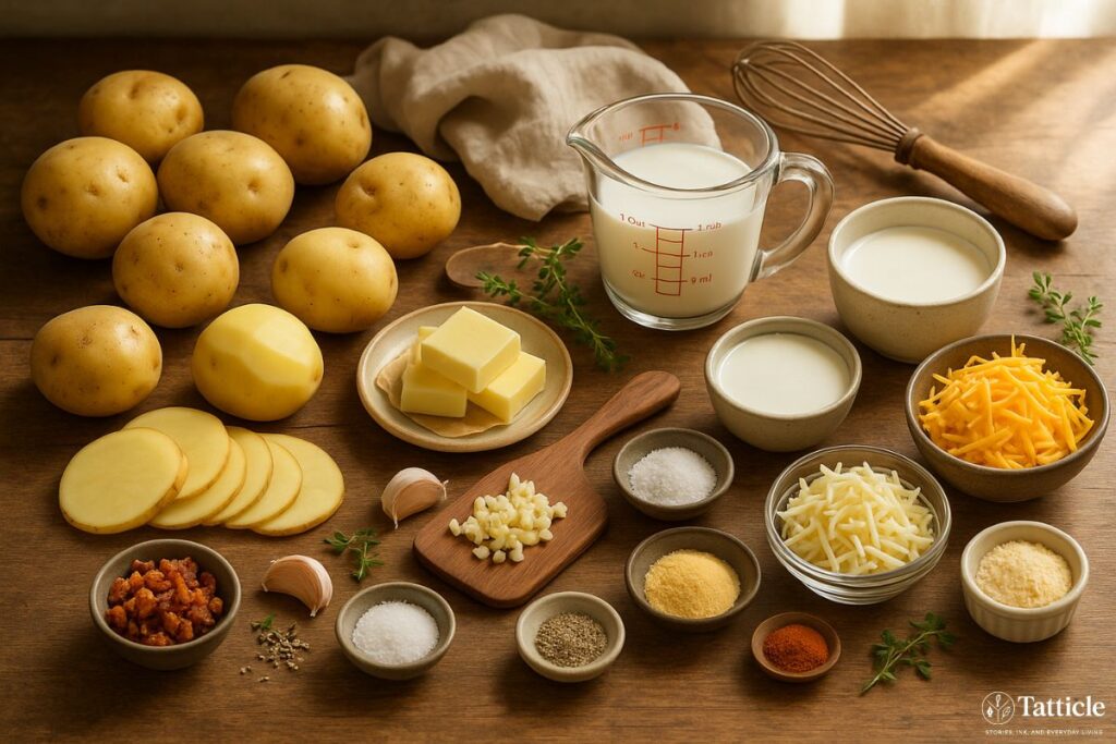 scalloped potatoes recipe Ingredient