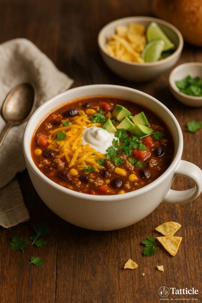 taco soup recipe