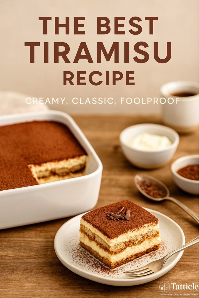 tiramisu recipe pin
