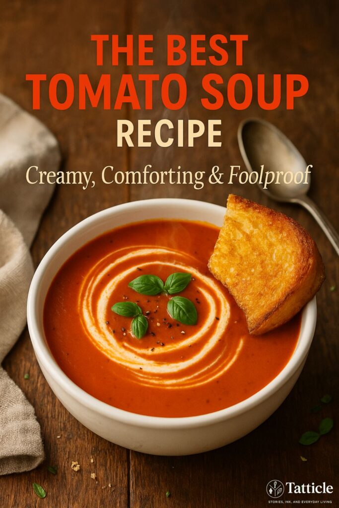 tomato soup recipe pin