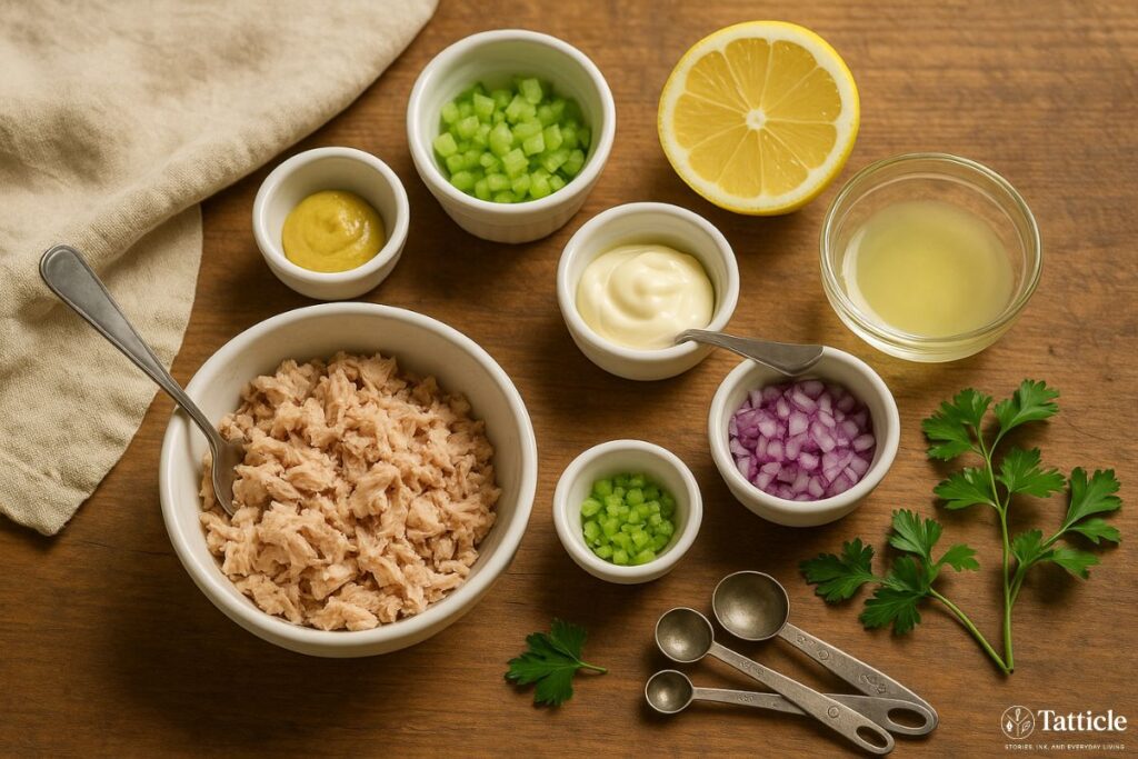 tuna salad recipe Ingredient