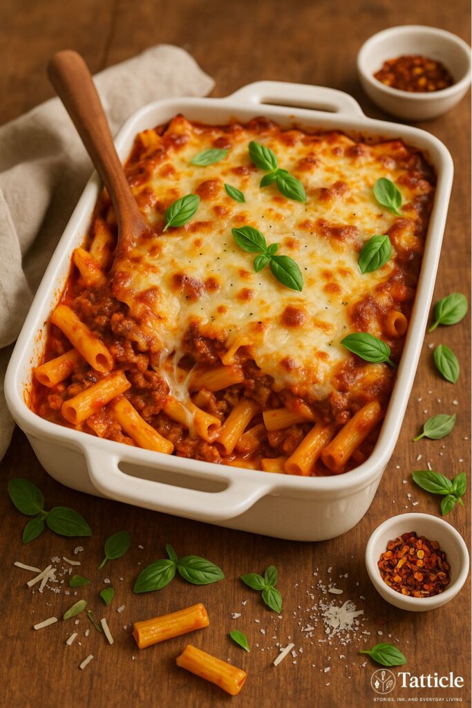 baked ziti recipe