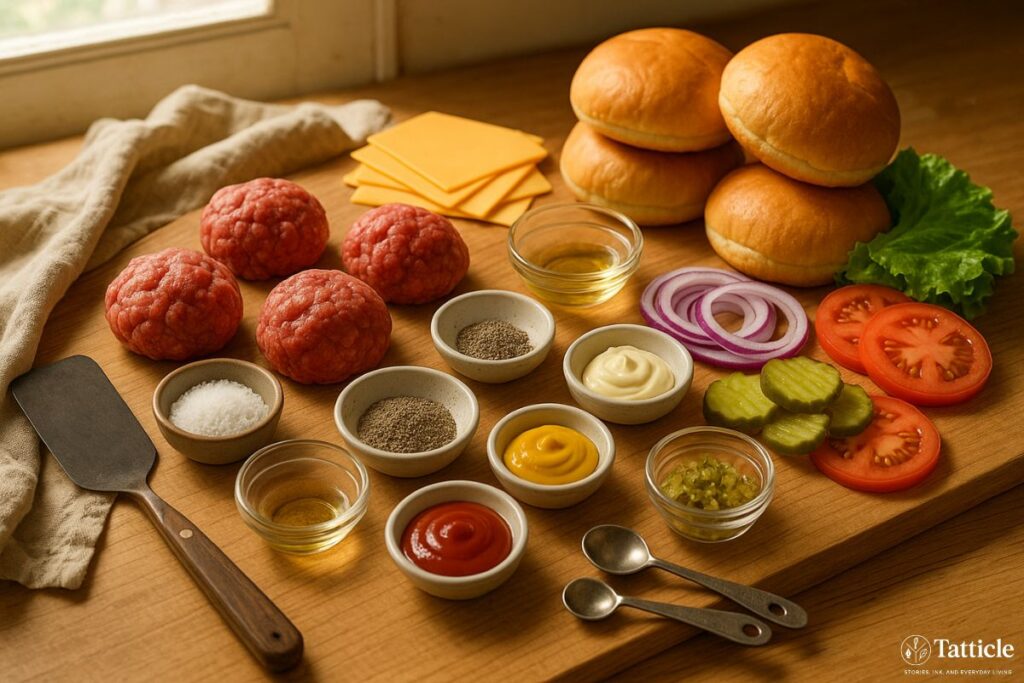 smash burger recipe Ingredient